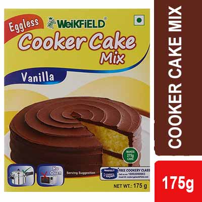Weikfield Cooker Cake Mix Chocolate (150 Gm X 2 Box) : Amazon.in: Grocery &  Gourmet Foods